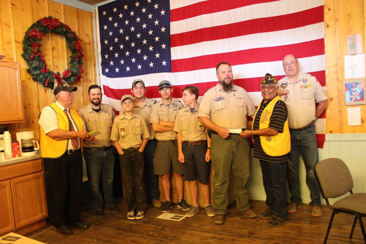 Thank You Scouts from Troop 360 for you help